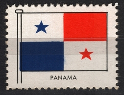 Panama - FLAG FLAGS / Cinderella Label Vignette - Germany Ed. 1950's - Panama