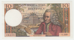 FRANCE 10 FRANCS 1970 UNC NEUF PICK 147c  147 C - 10 F 1963-1973 ''Voltaire''