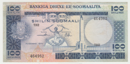 Somalia 100 Shillings 1978 VF+ Pick 24 - Somalië