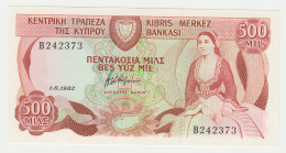 Cyprus 500 Mils 1977 - 1982 UNC Pick 45a - Zypern