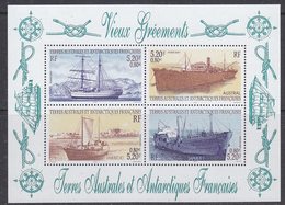 TAAF 2001 Vieux Gréements / Ships M/s ** Mnh (39089A) - Blocks & Kleinbögen