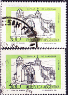 Argentinien - Kapelle In Candonga (MiNr: 1338 X+y) 1978/9 - Gest Used Obl - Usados