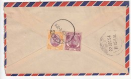 Selangor Used  Airmail Air Mail. 1954 Kajang Malaya - Perak