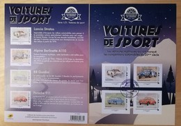 2018 COLLECTOR - Voitures De Sport 1/3 - Salon Paris PHILEX - Oblitéré 1er JOUR - MTAM-2018-3 - Collectors