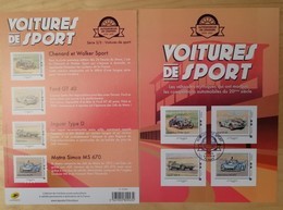 2018 COLLECTOR - Voitures De Sport 3/3 - Salon Paris PHILEX - Oblitéré 1er JOUR - MTAM-2018-5 - Collectors