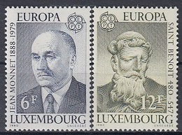 LUXEMBOURG 1009-1010,unused - 1980