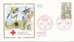 CROIX ROUGE LE RAT DES VILLES ET LE RAT DES CHAMPS (dil372) - 1970-1979