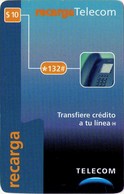 TARJETA TELEFONICA DE ARGENTINA, PREPAGO. TLC-P105, RECARGA TELECOM. (057) ALCARD - Argentinien