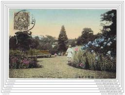 JAPON JAPAN - YOKOHAMA - Bluff Garden - With Stamp 1911 To France - Yokohama