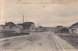 80. Somme :   Longuau : La Cité : Square Voltaire . Avenue Jean Jaures . - Longueau