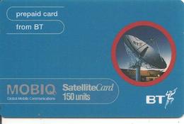 CARTE-PREPAYEE-GB-MOBIQ-SATELLITE CARD-150U-Exp31/01/02-TBE-RARE - BT Kaarten Voor Hele Wereld (Vooraf Betaald)