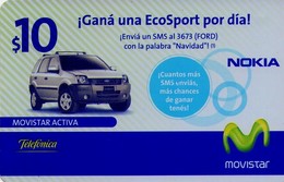 TARJETA TELEFONICA DE ARGENTINA, PREPAGO. MOV-0063A, GANA UNA ECOSPORT POR DIA (144) - Argentinien