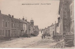 88-1713  -   MONTHUREUX  Sur  SAONE   -  Rue De L' Eglise - Monthureux Sur Saone