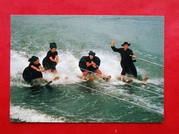 Cpsm, Cpm KLEIN STRAND JABBEKE - Water-skiing