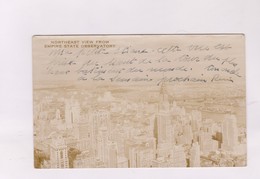 CPA  NORTHEAST VIEW FROM, EMPIRE STATE OBSERVATORY En 1937! - Empire State Building