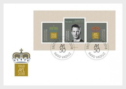 Liechtenstein - Postfris / MNH - FDC Sheet 50e Verjaardag Prins Alois 2018 - Ungebraucht