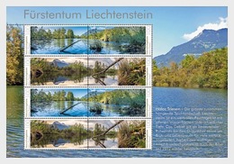 Liechtenstein - Postfris / MNH - Sheet Natuurparken 2018 - Ungebraucht