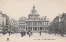 Cp , 42 , SAINT-ÉTIENNE , L'Hôtel De Ville - Saint Etienne