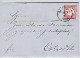 ALLEMAGNE 1874 LETTRE DE BRESLAU - Cartas & Documentos