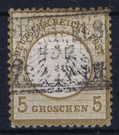 Deutsches Reich Mi  6 Obl./Gestempelt/used - Used Stamps