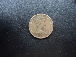 NOUVELLE ZÉLANDE : 1 CENT  1974   KM 31.1    SUP - Nueva Zelanda