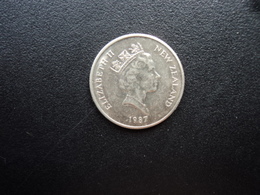 NOUVELLE ZÉLANDE : 5 CENTS  1987 (o)   KM 60     SUP+ - New Zealand