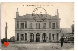 36627-ZE-37-MONNAIE-La Gare-----------animée - Monnaie