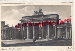 ALLEMAGNE - BERLIN- BRANDENBURGER TOR- CARTE PHOTO - Brandenburger Door