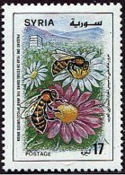 SYRIE Abeilles, Abeille, Bees, Abejas  Yvert N°1030 **. MNH. Dentelé, Perforate - Abejas