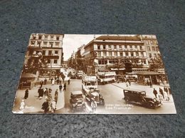 ANTIQUE POSTCARD GERMANY BERLIN UNTER DEN LINDEN , ECKE FRIEDRICH TRANSPORTS CIRCULATED 1930 - Friedrichshain