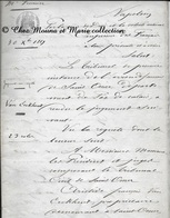 SAINT OMER 1869 - JUGEMENT / REQUETE POUR QUE NOM VANEECHOUT SOIT ECRIT VAN EECKHOUT - 46 PAGES - PAS DE CALAIS - Historical Documents