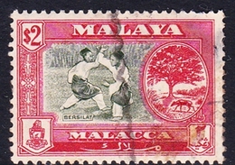 Malaysia-Penang SG 64 1960 Definitives, $ 2.00 Bronze-green And Scarlete, Used - Penang