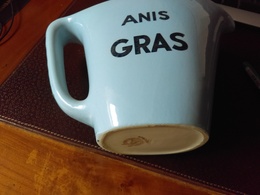 Caraffe En Grès Bleu GRAS ANIS ORCHIES Moulin Des Loups - Carafes