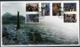 2002 New Zealand Lord Of The Rings X  2 First Day Covers. The Two Towers FDCs (2) Both Types - FDC