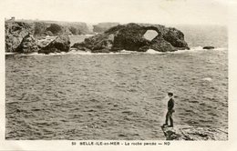 BELLE ILE EN  MER *** BELLE ISLE  *** LA ROCHE PERCEE *** - Belle Ile En Mer