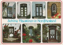 NORDFRIESLAND  -  7 SCHÖNE HAUSTÜREN   -    Verlag :,SCHÖNING  Aus Lübeck Nr / - Nordfriesland