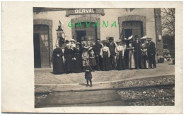 44 DERVAL - La Gare - Carte-photo - Derval