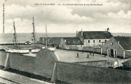 BELLE ILE EN  MER *** BELLE ISLE  *** LA COLONIE ET SON NAVIRE *** - Belle Ile En Mer