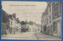 60 - SONGEONS - RUE DU MARECHAL DE BOUFFLERS -  HOTEL DES CHASSEURS - 1917 - Songeons