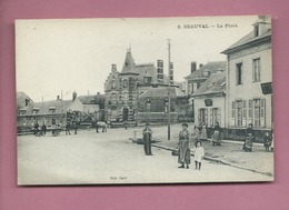 CPA   -  Beauval - La Place - Beauval