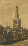 BEDS - BEDFORD - ST PAUL'S CHURCH Bd152 - Bedford