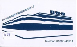 NEDERLAND CHIP TELEFOONKAART CRE 029 * ODS Uw Ijzersterke Handelspartner * Telecarte A PUCE PAYS-BAS * ONGEBRUIKT * MINT - Private