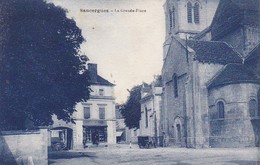 CPA Sancergues - La Grande-Place - 1932 (35178) - Sancergues