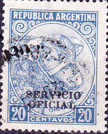 Argentinien - Dienst/service (MiNr: 42) 1938 - Gest Used Obl - Dienstzegels