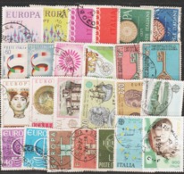 EUROPA  USED COLLECTION FROM ITALY MANY COMPLETE SETS - Collections