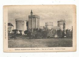 Cp , 36 ,château GUILLAUME DE POITOU , Tour De La TREMOILLE ,poterne Et Donjon ,vierge - Autres & Non Classés