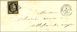 Grille / N° 3 Càd T 15 DECAZEVILLE (11). 1850. - SUP. - 1849-1850 Ceres