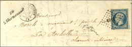 PC 1514 / N° 10 Càd T 15 FONTENAY-LE-COMTE 79 Cursive 79 / L'Hermenault Sur Lettre Avec Texte Pour La Rochelle. 1853. -  - 1852 Luigi-Napoleone