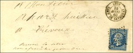 Losange CDS / N° 14 Càd LYON / CAMP DE SATHONAY. 1860. - SUP. - R. - 1853-1860 Napoléon III