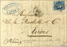 GC 2145 / B / N° 45 Bdf Càd LYON / LES BROTTEAUX. 1871. - TB. - 1870 Bordeaux Printing